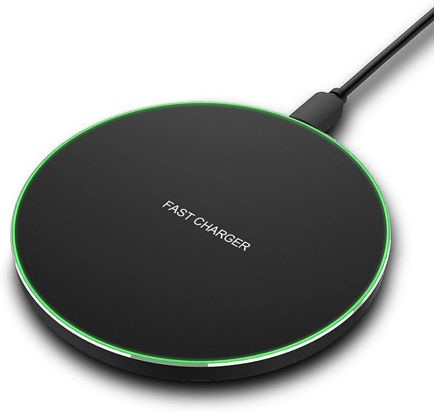 20W Max Fast Wireless Charging Pad - Compatible with iPhone 17/17 Pro/16/15/14/13/12/SE/Xs Max/Xr, AirPods, Samsung Galaxy S25/S24/Note, Google Pixel, and LG Devices